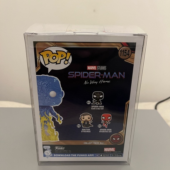 Spider-Man No Way Home Electro GITD #1554 Marvel Collector Corps Funko Pop 1154 - Picture 4 of 7